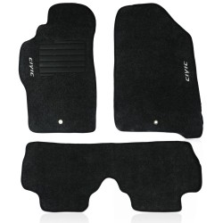 Tapete Carpete Civic 2006 em diante jogo 4 pç