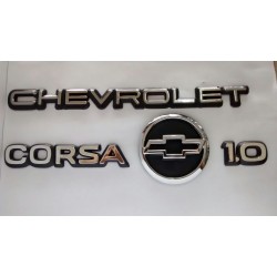 Kit Emblemas Corsa até 1998 