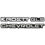Kit Emblemas Kadett GLS 