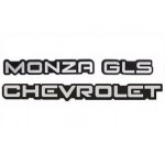 Kit Emblemas Monza GLS 91 em diante