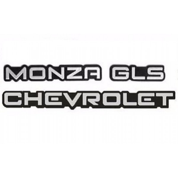 Kit Emblemas Monza GLS 91 em diante