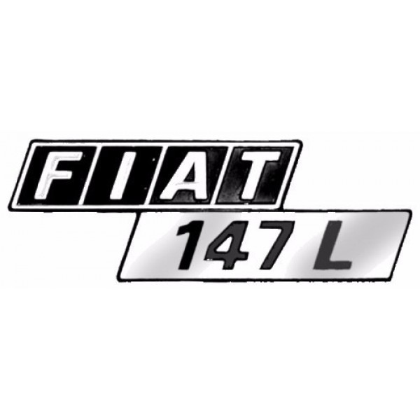 Emblema Fiat 147 L