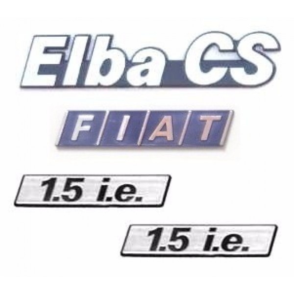 Kit Emblemas Elba CS