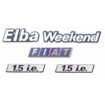 Kit Emblemas Elba Weekend 