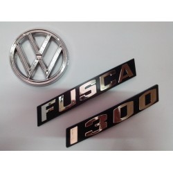 Kit Emblemas Fusca 1300  Kit Emblemas Fusca 1300