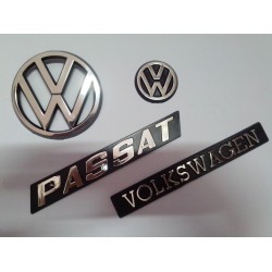 Kit Emblemas Passat Antigo Cromado