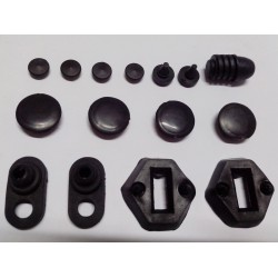 Kit Guarnição Arremates Porta Fusca 15 peças  Kit Guarnição Arremates Porta Fusca 15 peças