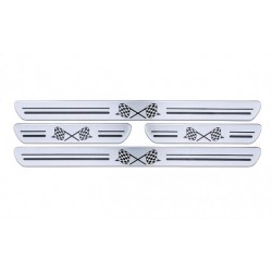 Soleira Resinada Flexível Universal 4 Portas Adesiva