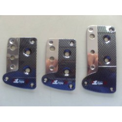 Pedaleira Universal Carbono 3 Pç