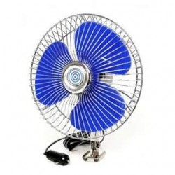 Ventilador Universal 12V c/ Tomada p/ Acendedor de Cigarros
