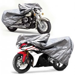 Capa Cobrir Moto Reforçada Forro Total Média Universal  Capa Cobrir Moto Reforçada Forro Total Média Universal