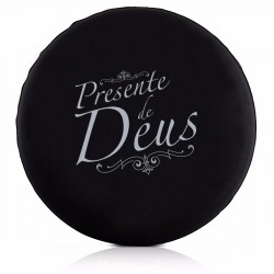 Capa Estepe Presente de Deus Preta Universal Capa Estepe Presente de Deus Preta Universal