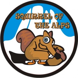 Capa Estepe Esquilo Azul Universal