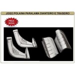 Polaina Paralamas Fusca Alumínio Kit 4 pç