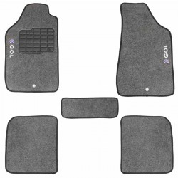 Tapete Carpete Gol G5 2010 em diante 4 pç