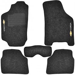 Tapete Carpete Corsa 94 em diante jogo 4 pç Tapete Carpete Corsa 94 em diante jogo 4 pç