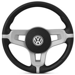 Volante Universal Mustang Prata Sem Cubo  Volante Universal Mustang Prata Sem Cubo